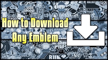 Call of Duty WWII | How to Download Any Emblem!?