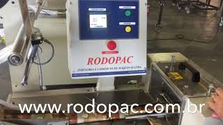 Operação Básica Máquina embaladora Rodopac Touch Com e Sem fotocélula
