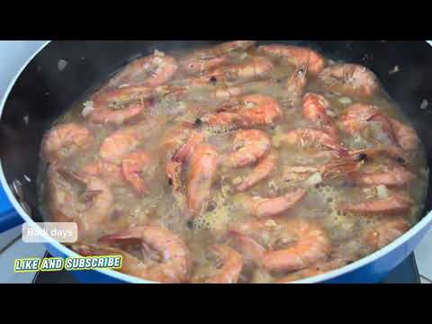 Shrimp Cooked with Sprite. #cooking #food
