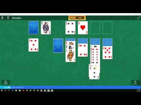 Klondike - Easy II - level 4 - Star Club - Microsoft Solitaire Collection