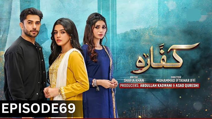 Kaffara Episode 69 - [Eng Sub] - Ali Ansari - Laiba Khan - Zoya Nasir -  29 SEP2024 - [REVIEW]