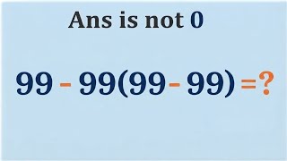 Tricky Math Problem || Nice Math Challenge ||99% of People Get This Wrong! ⚡🧠.