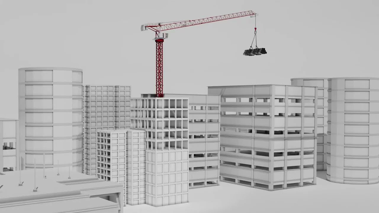 The WOLFFKRAN Internal Climbing Tower Crane