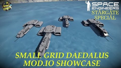 Space Engineers Stargate Special Small Daedalus MOD.IO Showcase
