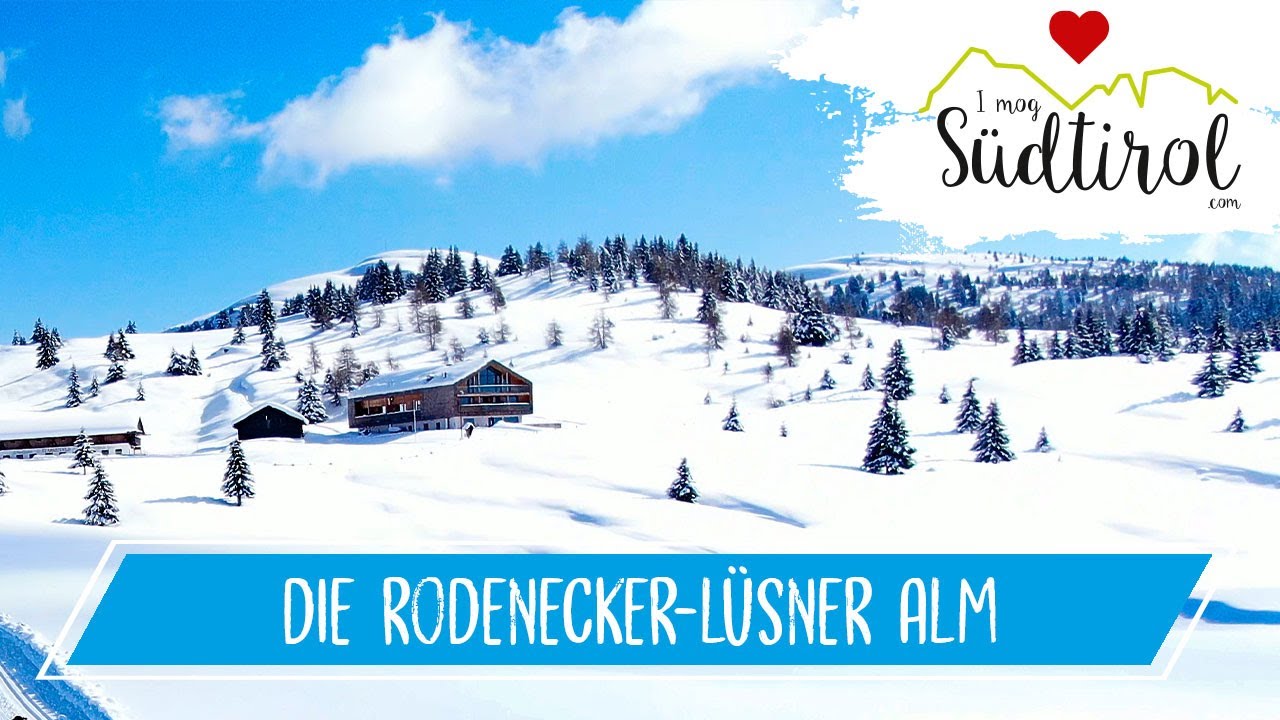 Südtirol Wandern ❤️ Die Rodenecker- Lüsner Alm im Winter ➡️Gitschberg-Jochtal ❄️ Urlaub in Südtirol