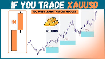 Gold Traders! This H4 CRT + M1 Entry Trick Is INSANE ! 🔥