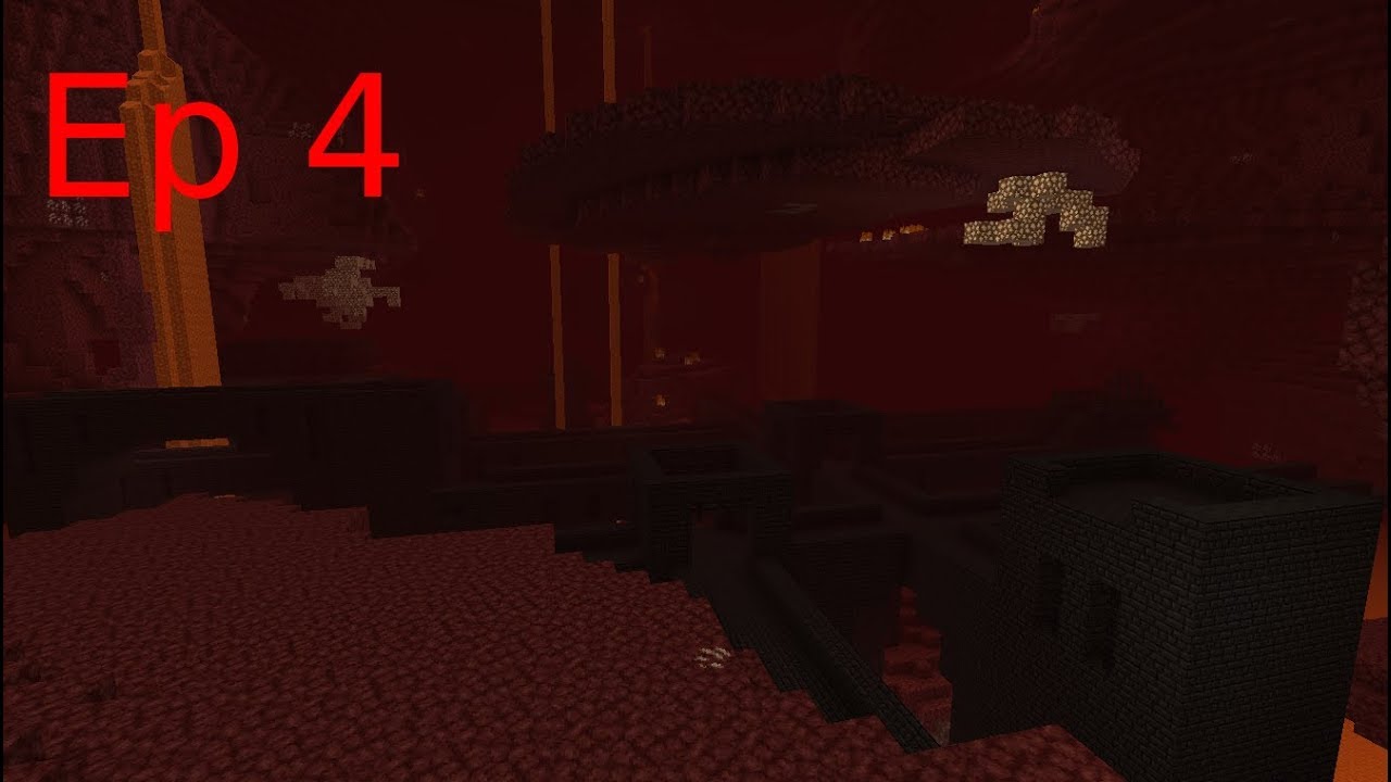 Eploring the nether episode 4 minecraft lets play - YouTube