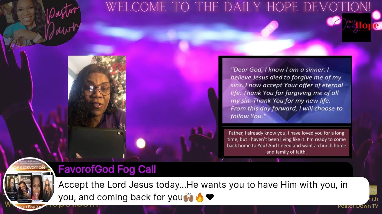 Tuesday's Message Understanding the Advent...What does His coming mean