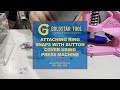Tutorialattaching ring snaps with button cover using a press machine goldstartoolcom8008684419