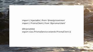 NestJS Auth Tutorial Part 4  - Prisma Service Setup