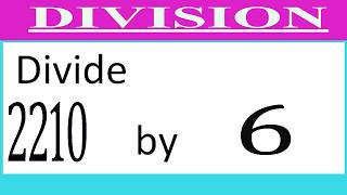 Divide 2210 by 6