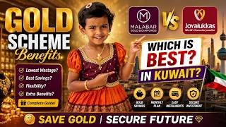 Kuwait la Which shop is Best for gold scheme? Malabar vs Joyalukkas | Must watch #kuwait #gold #yt