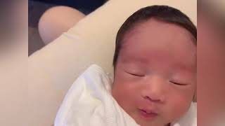 新生児赤ちゃんのあくび５連発 Youtube