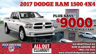 Atlantic Dodge   October 2017   All Out clear out