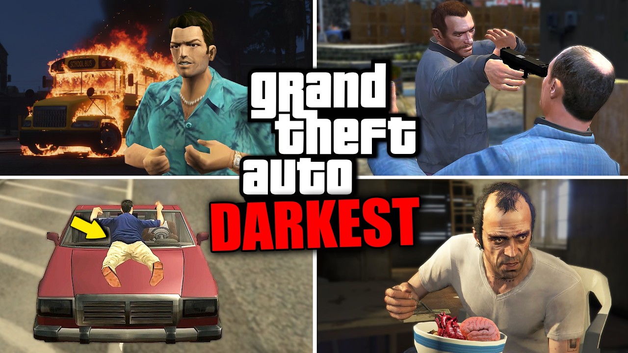 The Darkest Things GTA Protagonists Have Done (Ranked)