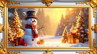 4K Christmas TV Art Background | Frame TV Holiday Album with Soft Christmas Music screenshot 4