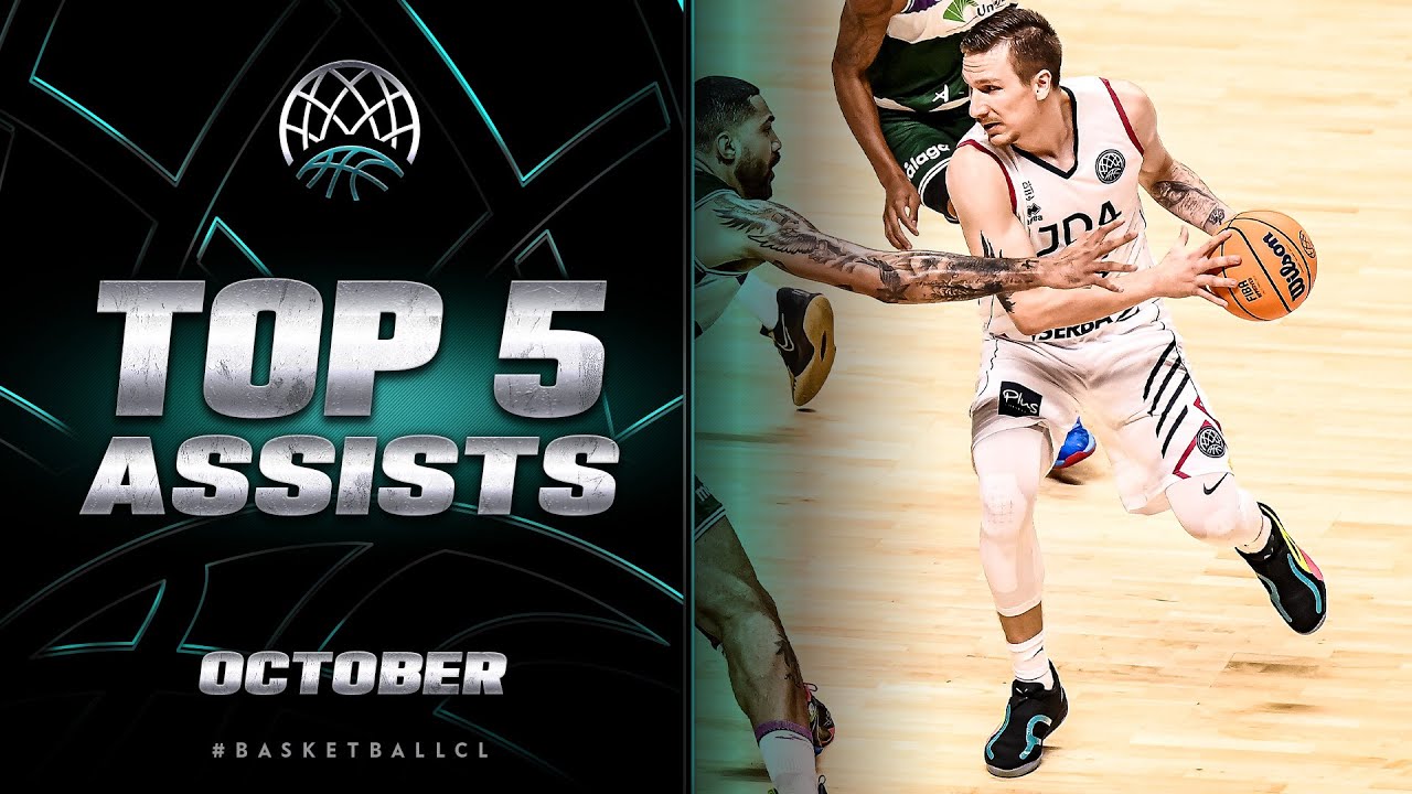 Top 5 ASSISTS | October | Basketball Champions League 2022