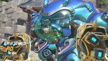 Overwatch D.Va Quintuple Kill