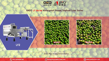 AMD® AMD® LY2 Waterproof Optical Color Sorter/Sortex Machine Price for Frozen Green Peas Sorting