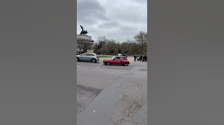 Ultra rare, Renault 5 Turbo 2 pass by sound!