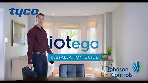iotega installation with Alarm.com