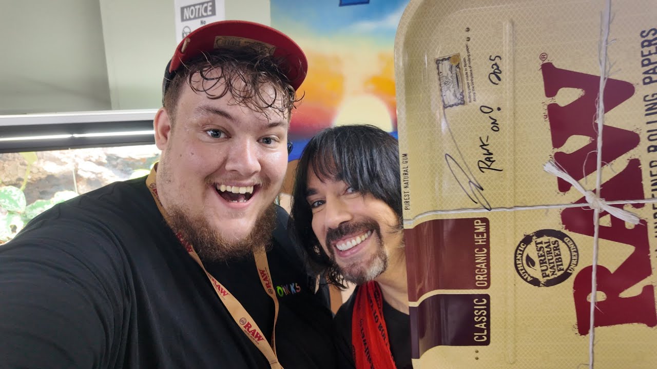 I Met the LEGEND Behind RAW Rolling Papers & Got BAKED