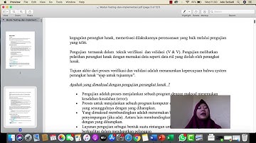Pertemuan 1 - Testing dan Implementasi