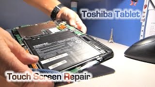 Video Toshiba Tablet Screen Repair (author: Javier Rullan Ruano)