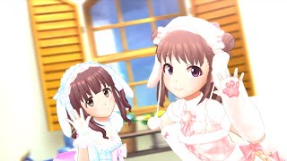 [デレステ MV 3Dリッチ]　O-Ku-Ri-Mo-No Sunday!　愛海/智絵里・垂れ耳かわいい