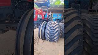ट्रैक्टर #के टायर #एलुगुटी वाले टायर मॉन्स्टर# टायर फुल साइज का नार्मल टायर
