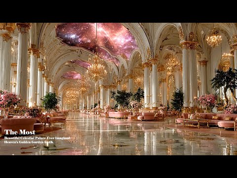 The Most Beautiful Celestial Palace Ever Imagined Heaven S Golden Garden In 4K
