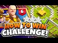 How to 3 star the cardhappy challenge  haalands challenge 6 clash of clans