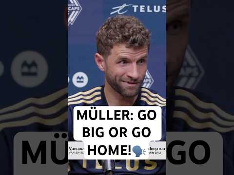 You can lose BUT WE WON’T!! 🗣️ Thomas Müller
