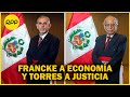 Presidente Pedro Castillo tomó juramento a Pedro Francke en Economía y Anibal Torres en Justicia