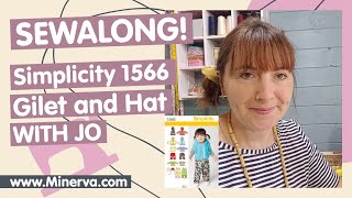 Minerva Sew-Along - Simplicity 1566 Gilet & Hat
