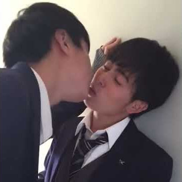 Handsome Japanese pupils gays