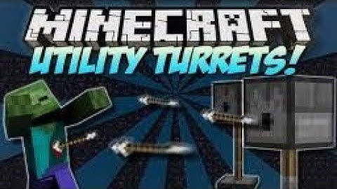 Ultra RAPID-FIRE Machine Gun! - Minecraft Tutorial (FAST & EASY!)