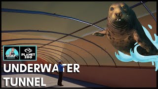 Planet Zoo: Underwater Path Tunnel and Underwater Viewing Area | Tutorial |