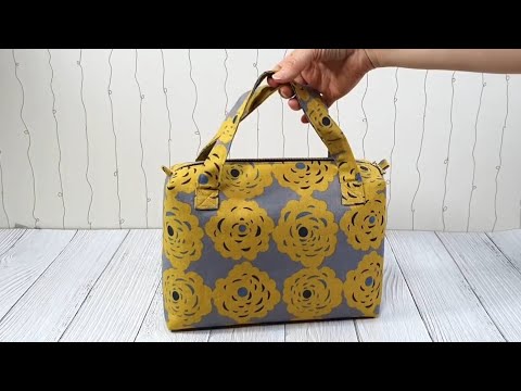 Video Cách may túi xách đơn giản | Homemade Easy tote bag - youtube