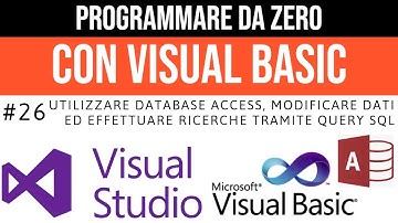 #26 Utilizzare database Access sulle nostre applicazioni - Programmare da zero in Visual Basic