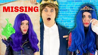 DESCENDANTS MAL is MISSING! | MAL Runs Away, INSTANTLY REGRETS IT! | BFF Besties screenshot 4