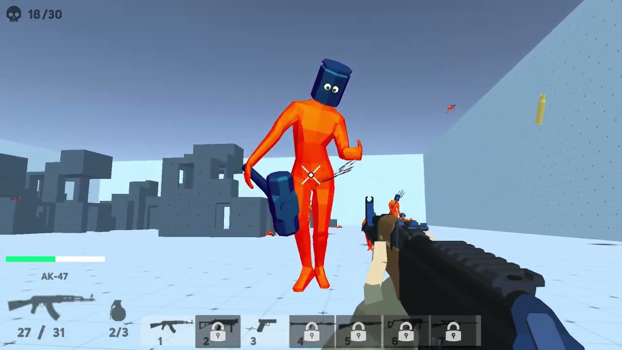 Funny shooter destroy all level 7 🥶