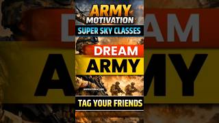 Army 🪖🇮🇳 motivation sayri #indianarmy #superskyclasses #shorts #bareillynews