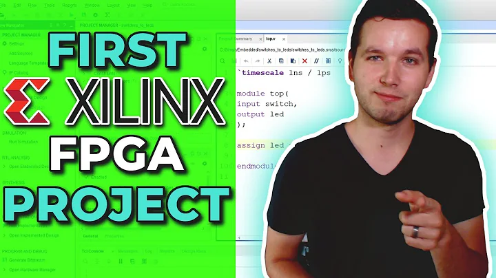 How To Create First Xilinx FPGA Project? | Xilinx FPGA Programming Tutorials