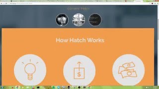 Hatch: Competitive Crowdfunding, A Tartanhacks Spring 2016 Hack