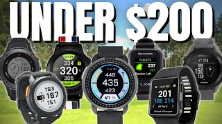 The Best Golf Watch For Under $200 (I Tested Them All!)