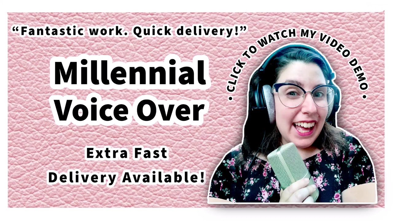 Record a millennial female ivr voicemail phone greeting - Best Voice Over service