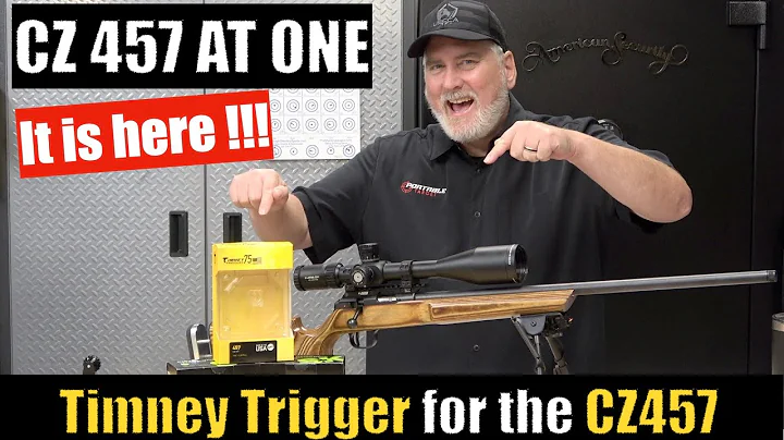 Upgrade Your CZ-457 Rifle with Timney Trigger for Better Shooting Experience