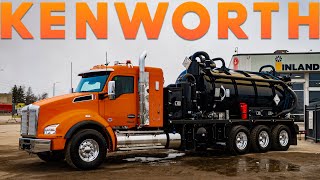 Ultimate Workhorse  Kenworth T880 Vac Unit with 40” Sleeper