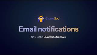 Get CrowdSec Alerts by Email, No Slack or Discord Needed